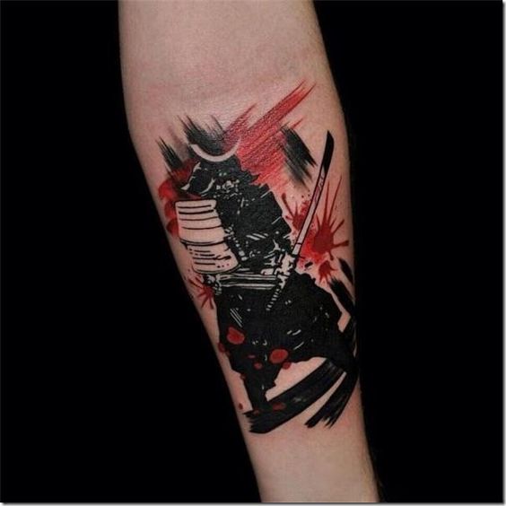 Samurais Tatuados En El Antebrazo (4)