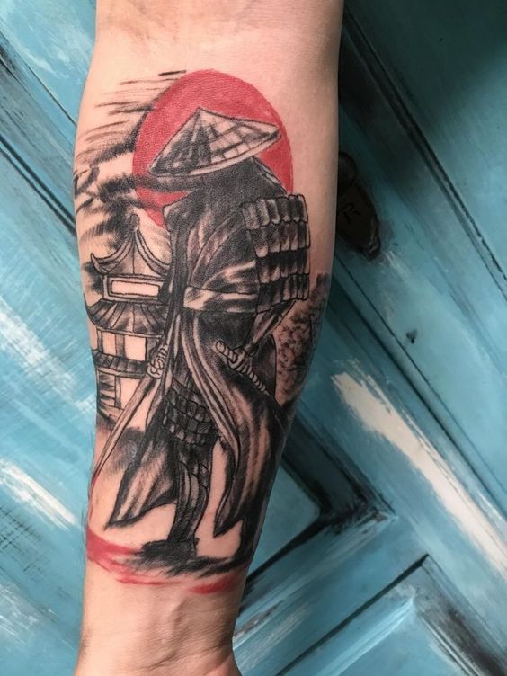 Samurais Tatuados En El Antebrazo (5)