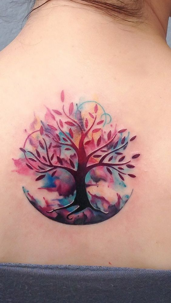 Tatuajes De Arbol De La Vida En Mujeres (2)