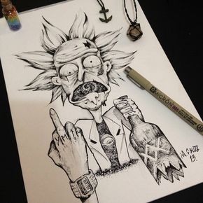 Tatuajes De Dibujos Animados Para Hombres (5)