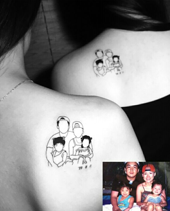 Tatuajes De Familia Que Simbolizan Unidad (6)