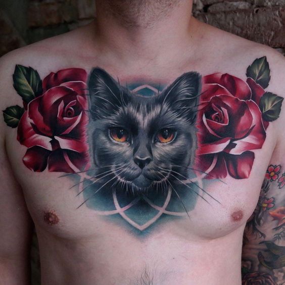 Tatuajes De Gatos En Hombres (4)