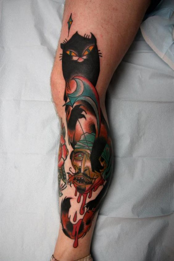 Tatuajes De Gatos En Hombres (5)