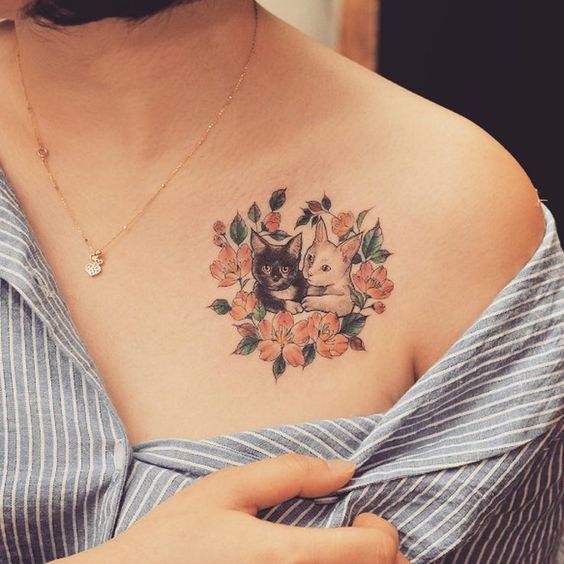 Tatuajes De Gatos Para Mujeres (1)