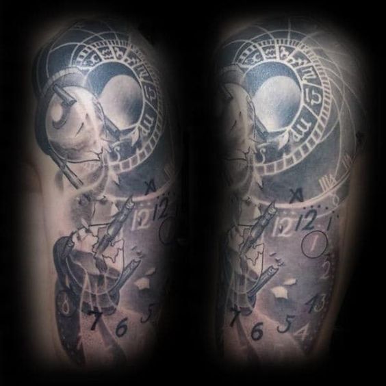 Tatuajes De Relojes De Arena (22)