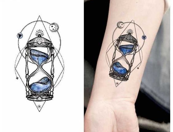 Tatuajes De Relojes De Arena (33)