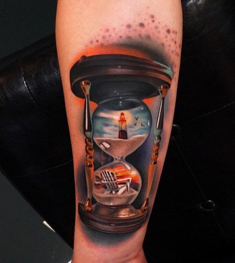 Tatuajes De Relojes De Arena (4)