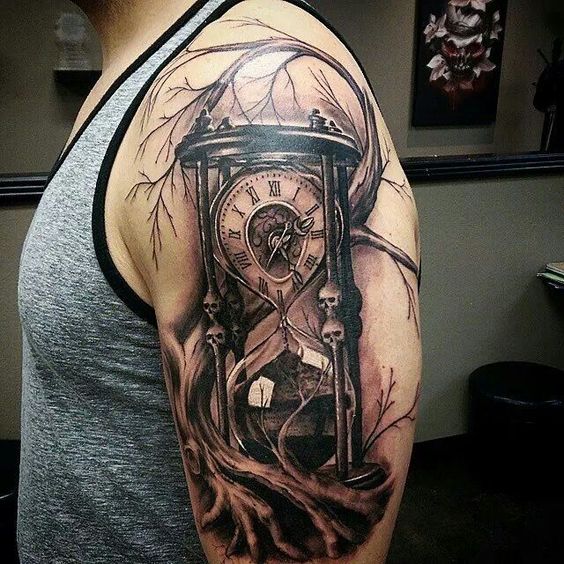 Tatuajes De Relojes De Arena (6)