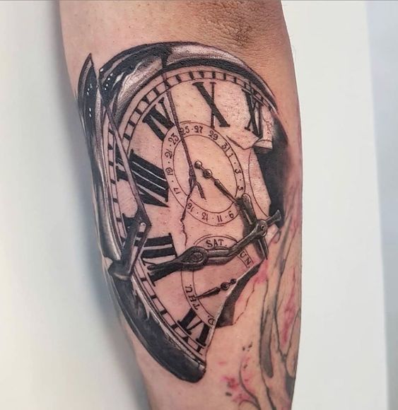 Tatuajes De Relojes De Bolsillo (1)