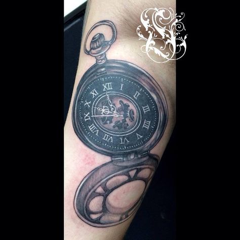 Tatuajes De Relojes De Bolsillo (16)