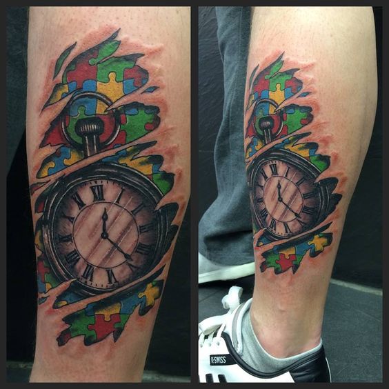 Tatuajes De Relojes De Bolsillo (2)