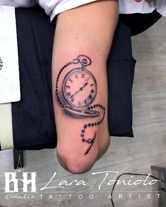 Tatuajes De Relojes De Bolsillo (3)