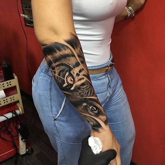 Tatuajes De Tigres En El Brazo (5)