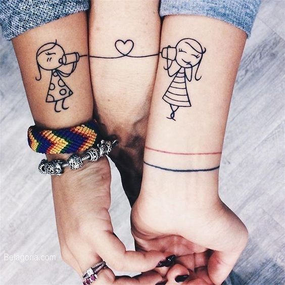 Tatuajes Para Amigas Originales (1)