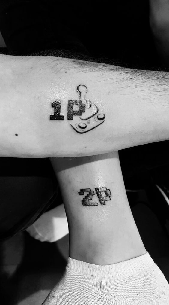 Tatuajes Para Hermanos Unisex (2)