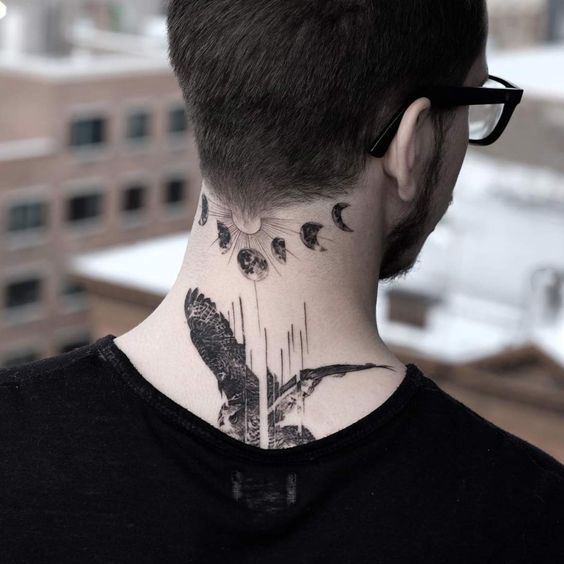 Tatuajes En El Cuello Para Hombres 4