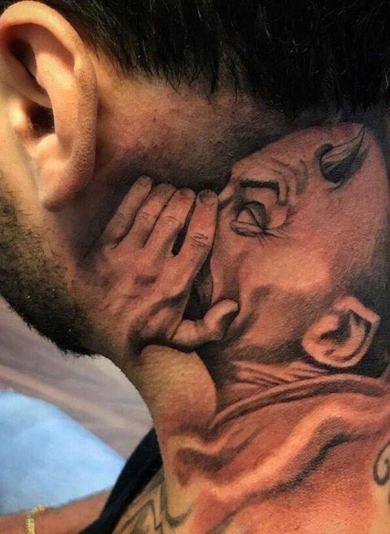 Tatuajes En El Cuello Para Hombres 5 1