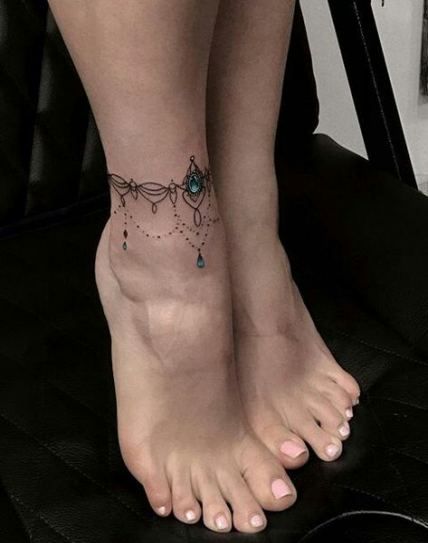 Tatuaje Mujeres Tobillo 2