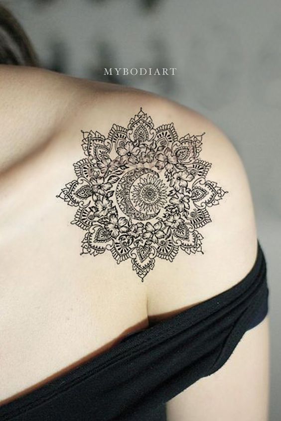 Tatuajes Mujeres Mandala 6