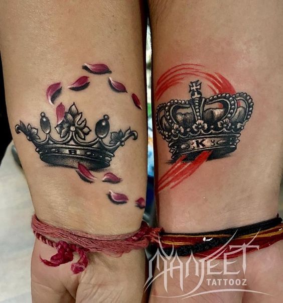 Tatuajes De Coronas Para Parejas 4