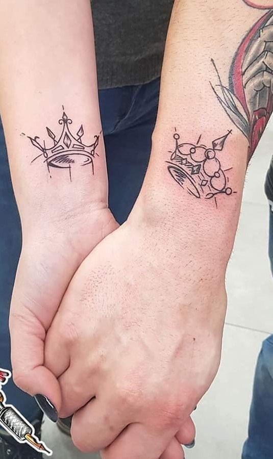 Tatuajes De Coronas Para Parejas 7