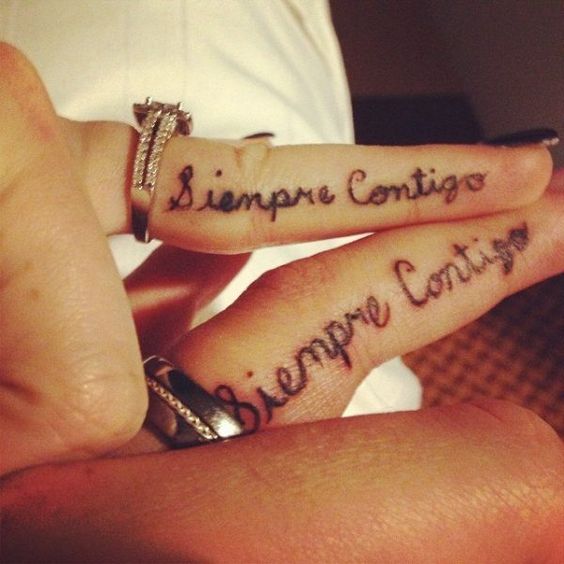 Tatuajes Para Parejas Con Letras 4