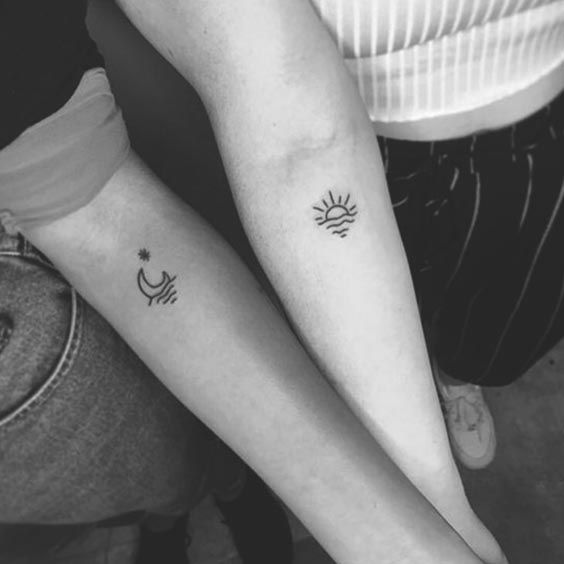 Tatuajes Para Parejas Sol Y Luna 2