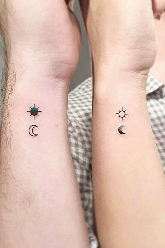 Tatuajes Para Parejas Sol Y Luna 3