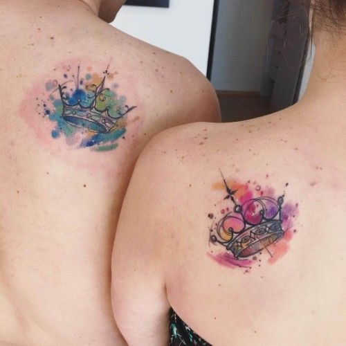 Tatuajes Pareja Coronas 3