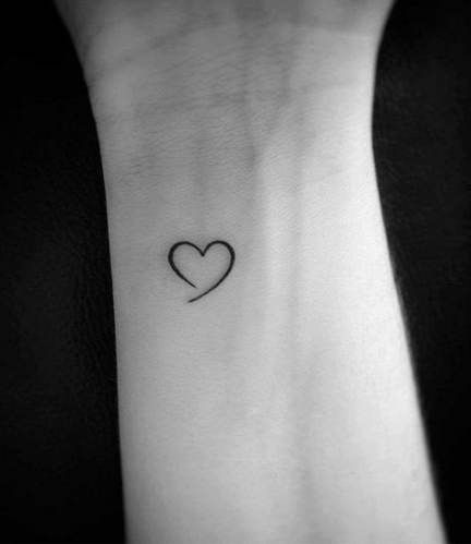 Tatuajes Pequeños De Corazones 3