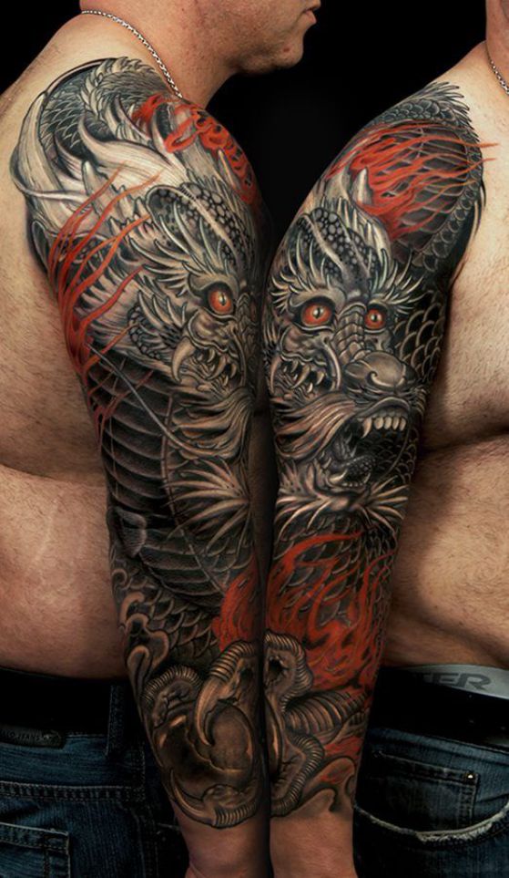 Tatouages De Dragon Chinois (11)