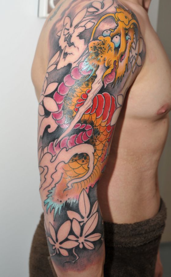 Tatouages De Dragon Chinois (4)