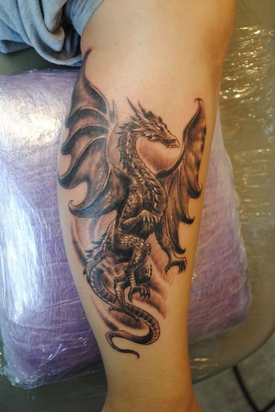 Tatouages De Dragons Gothiques (3)