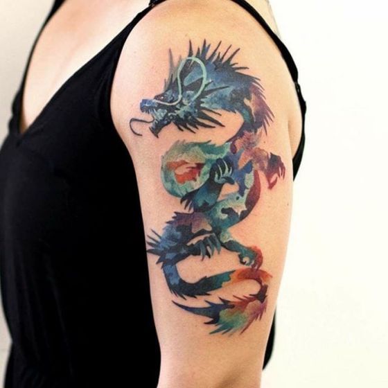 Tatouages De Dragon (4)