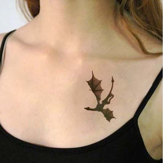 Tatouages De Petits Dragons (1)