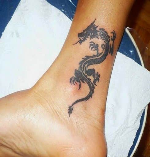 Tatouages De Petits Dragons (6)