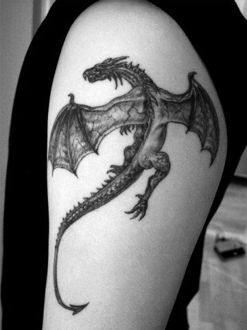 Tatouages De Petits Dragons (7)