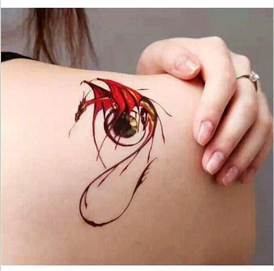 Tatouages De Petits Dragons (8)