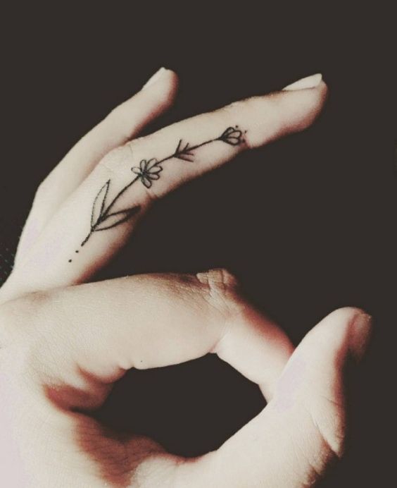 Des Tatouages Sur Les Doigts Pour Les Femmes (18)