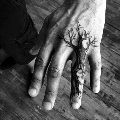 Des Tatouages Sur Les Doigts Pour Les Hommes (14)