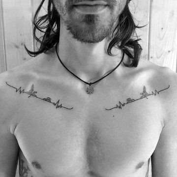 Tatouage Clavicule Homme (5)