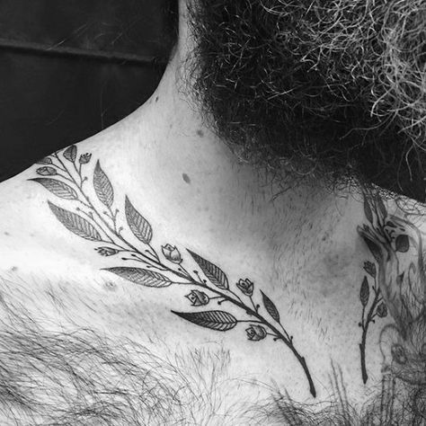 Tatouage Clavicule Homme (6)