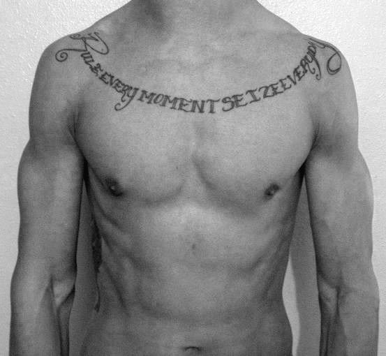 Tatouage Clavicule Phrase (4)