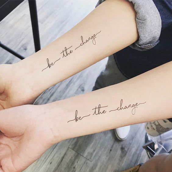 Tatouage Entre Amis Phrases (1)