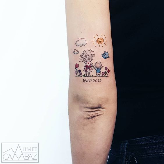 Tatouage Famille Femme (7)