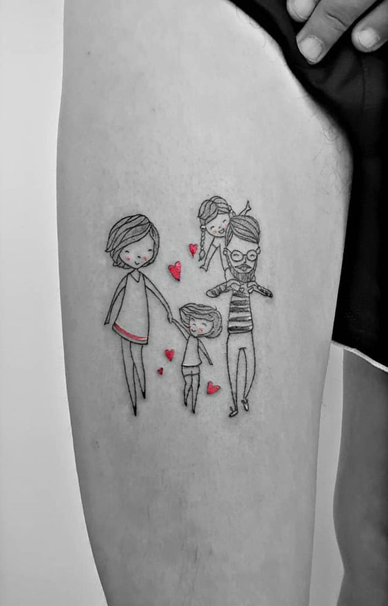 Tatouage Famille Femme (8)