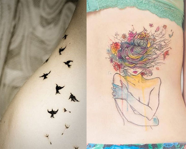 Tatouage Femme Cote (4)