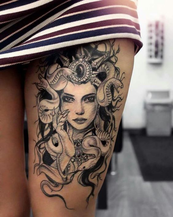 Tatouage Femme Cuisse (6)