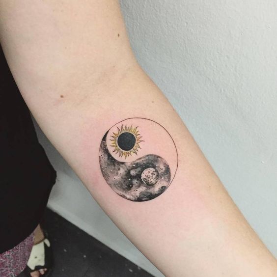 Tatouage Lune Soleil (3)