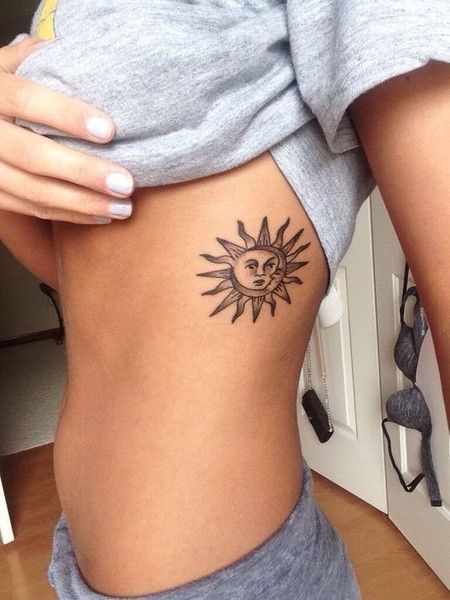 Tatouage Lune Soleil Femme (10)